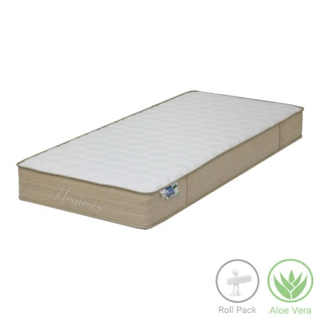 Στρώμα Nemesis pocket spring roll pack διπλής όψης aloe vera 20-22cm 90×190εκ