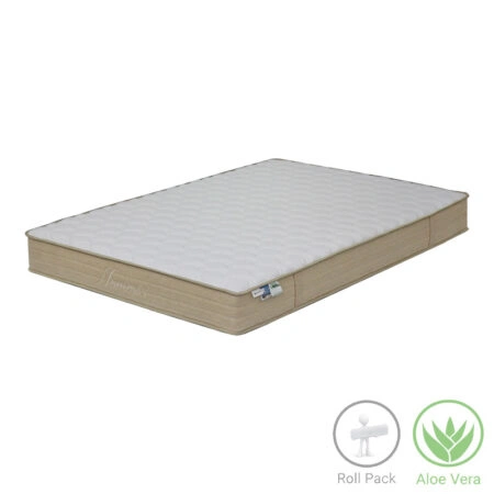 Στρώμα Nemesis pocket spring roll pack διπλής όψης aloe vera 20-22cm 140x200εκ