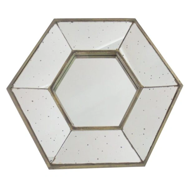 Artekko Dorthea MDF Πολυγωνικός Καθρέπτης Τοίχου