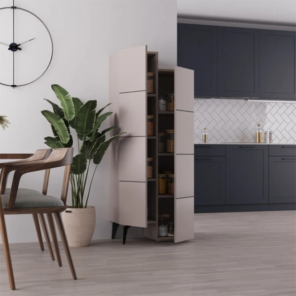 Στήλη Romane  μόκα 62.2x37.4x155.4εκ