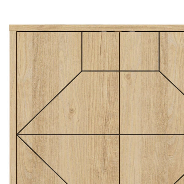 Μπουφές Dune  σε φυσική απόχρωση 181x35x77.4εκ