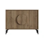 Μπουφές Gora  σε απόχρωση ανοιχτό καρυδί 110x35.6x82εκ