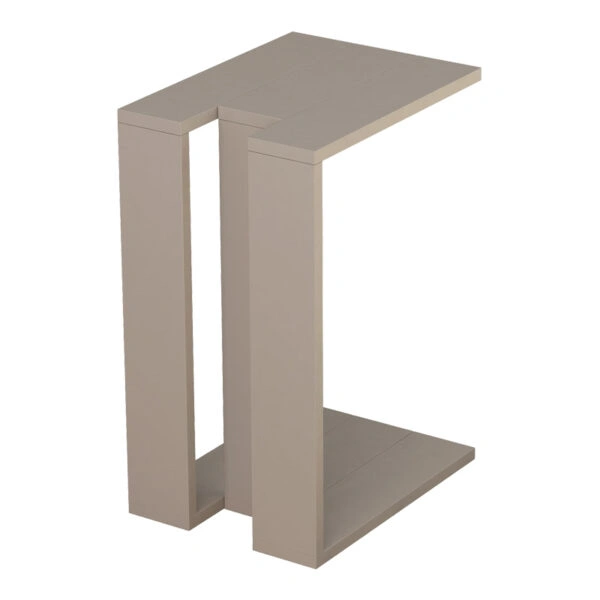 Βοηθητικό τραπέζι Muju  σε μόκα απόχρωση 40x30x57εκ