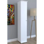 Στήλη Juan  λευκό 30x35x177εκ