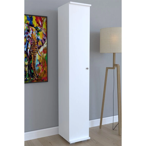 Στήλη Juan  λευκό 30x35x177εκ