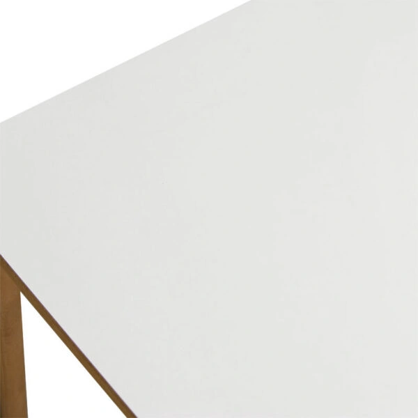 Παιδικό τραπεζάκι Jerry  λευκό-φυσικό 50x50x43εκ