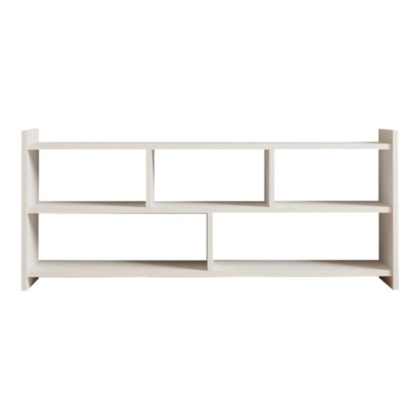 Έπιπλο τηλεόρασης Kapri  σε λευκή απόχρωση 120x28x55εκ