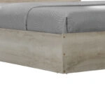 Κρεβάτι OLYMPUS  σε χρώμα castilo oak 140x200εκ