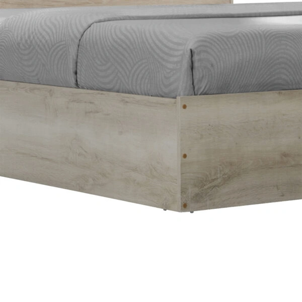 Κρεβάτι OLYMPUS  σε χρώμα castilo oak 140x200εκ