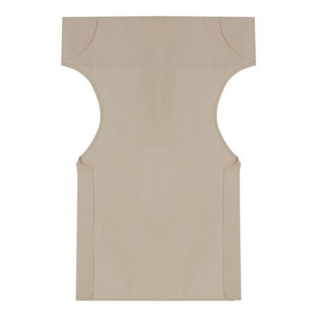 Διάτρητο πανί Nexus επαγγελματικό για πολυθρόνα σκηνοθέτη γκρι-μπεζ 45/57x1x78.5εκ