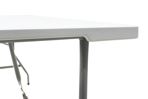 Τραπέζι catering Rodeo πτυσσόμενο-βαλίτσα λευκό 152x70x74εκ