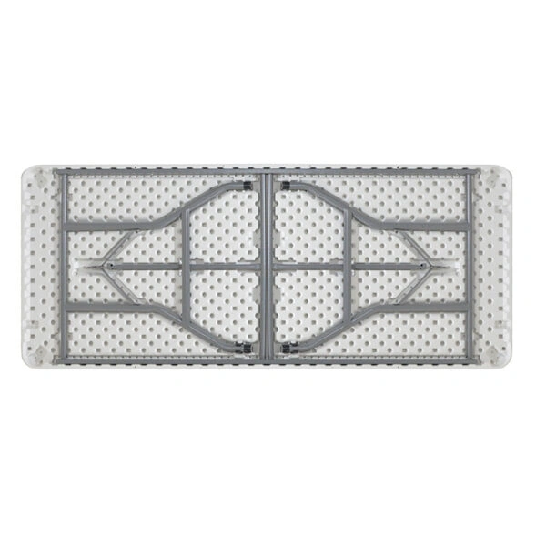 Τραπέζι catering Rodeo  πτυσσόμενο-βαλίτσα λευκό 240x76x74εκ