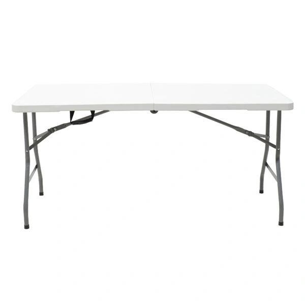 Τραπέζι catering Rodeo  πτυσσόμενο-βαλίτσα λευκό 240x76x74εκ