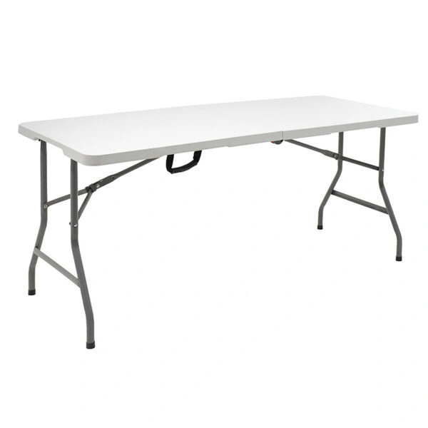 Τραπέζι catering Rodeo  πτυσσόμενο-βαλίτσα λευκό 240x76x74εκ