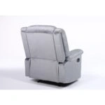 Πολυθρόνα Ανακλινόμενη ArteLibre CARINAE Γκρι Βελούδο 93x90x100cm