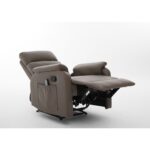 Πολυθρόνα Ανακλινόμενη ArteLibre RIGIL Με Λειτουργία Μασάζ Καφέ PU 75x87x102cm