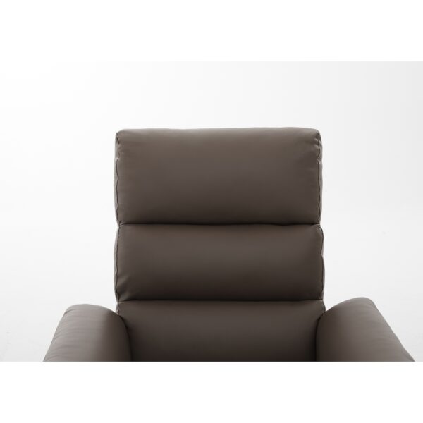 Πολυθρόνα Ανακλινόμενη ArteLibre RIGIL Με Λειτουργία Μασάζ Καφέ PU 75x87x102cm
