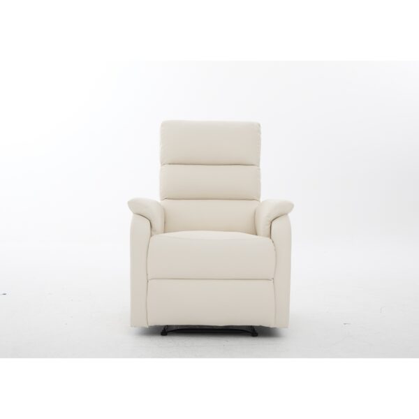 Πολυθρόνα Ανακλινόμενη ArteLibre RIGIL Με Λειτουργία Μασάζ Μπεζ PU 75x87x102cm