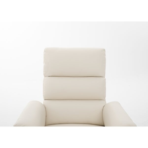 Πολυθρόνα Ανακλινόμενη ArteLibre RIGIL Με Λειτουργία Μασάζ Μπεζ PU 75x87x102cm