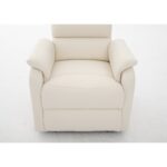 Πολυθρόνα Ανακλινόμενη ArteLibre RIGIL Με Λειτουργία Μασάζ Μπεζ PU 75x87x102cm