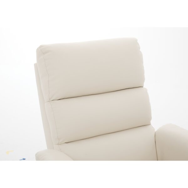 Πολυθρόνα Ανακλινόμενη ArteLibre RIGIL Με Λειτουργία Μασάζ Μπεζ PU 75x87x102cm