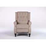 Πολυθρόνα Ανακλινόμενη ArteLibre ALNAIR Καφέ Ύφασμα 78x85x104cm