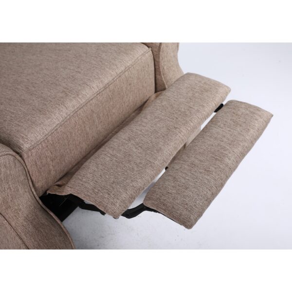 Πολυθρόνα Ανακλινόμενη ArteLibre ALNAIR Καφέ Ύφασμα 78x85x104cm