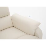 Πολυθρόνα Ανακλινόμενη ArteLibre TALITHA Μπεζ PU 79x97x101cm