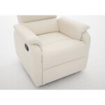 Πολυθρόνα Ανακλινόμενη ArteLibre TALITHA Μπεζ PU 79x97x101cm