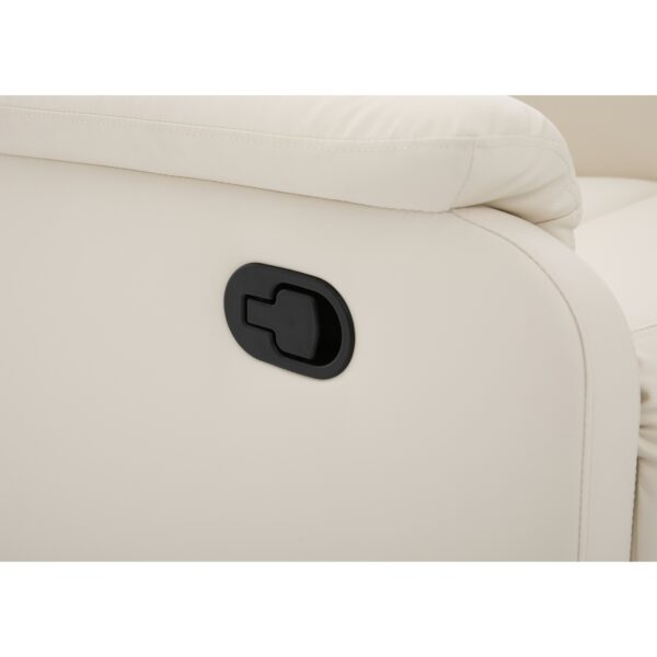 Πολυθρόνα Ανακλινόμενη ArteLibre TALITHA Μπεζ PU 79x97x101cm