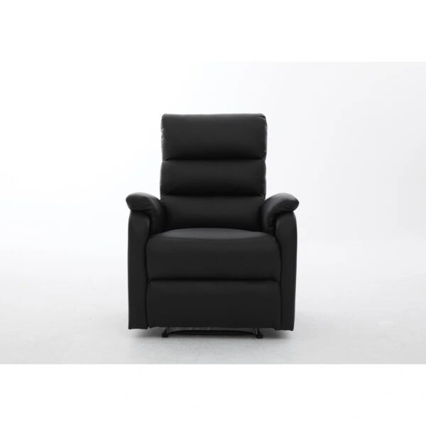 Πολυθρόνα Ανακλινόμενη ArteLibre TALITHA Μαύρο PU 79x97x101cm