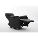 Πολυθρόνα Ανακλινόμενη ArteLibre TALITHA Μαύρο PU 79x97x101cm