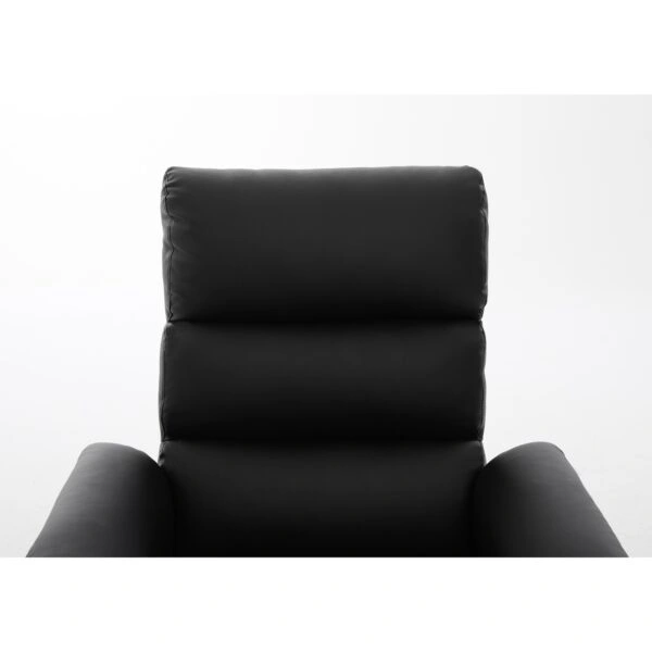 Πολυθρόνα Ανακλινόμενη ArteLibre TALITHA Μαύρο PU 79x97x101cm