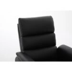 Πολυθρόνα Ανακλινόμενη ArteLibre TALITHA Μαύρο PU 79x97x101cm