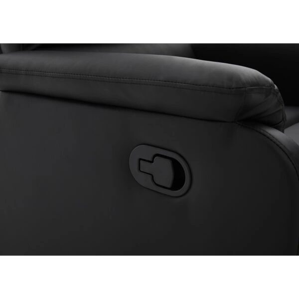 Πολυθρόνα Ανακλινόμενη ArteLibre TALITHA Μαύρο PU 79x97x101cm