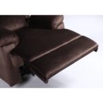 Πολυθρόνα Ανακλινόμενη ArteLibre NASHIRA Καφέ Βελούδο 88x90x99cm