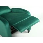 Πολυθρόνα Ανακλινόμενη ArteLibre ATRIA Πράσινο Βελούδο 67.5x90x104cm
