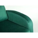 Πολυθρόνα Ανακλινόμενη ArteLibre ATRIA Πράσινο Βελούδο 67.5x90x104cm
