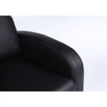 Πολυθρόνα Ανακλινόμενη ArteLibre ATRIA Μαύρο PU 67.5x90x104cm