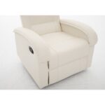 Πολυθρόνα Ανακλινόμενη ArteLibre CELAENO Εκρού PU 80x96x97cm
