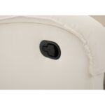 Πολυθρόνα Ανακλινόμενη ArteLibre CELAENO Εκρού PU 80x96x97cm