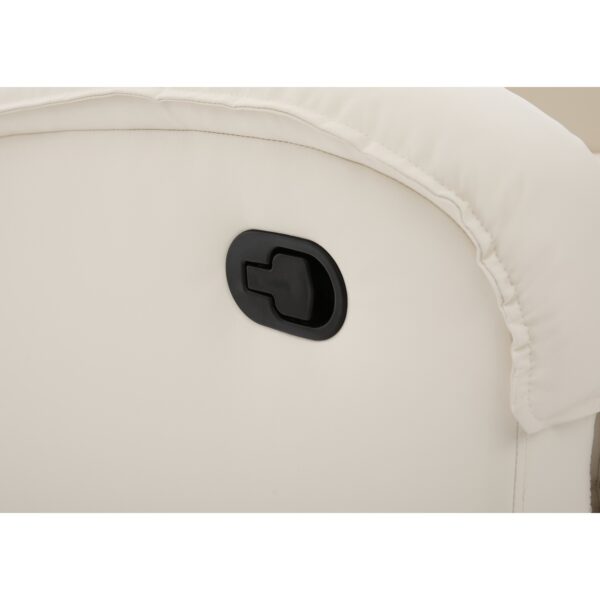 Πολυθρόνα Ανακλινόμενη ArteLibre CELAENO Εκρού PU 80x96x97cm