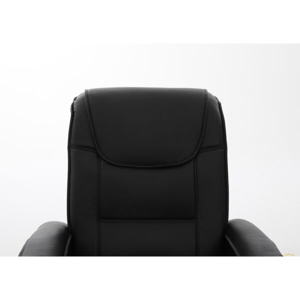 Πολυθρόνα Ανακλινόμενη ArteLibre CELAENO Μαύρο PU 80x96x97cm