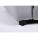 Πολυθρόνα Ανακλινόμενη ArteLibre RANA Γκρι Βελούδο 80x95x103cm