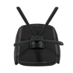 Πολυθρόνα  WYATT Σκούρο Γκρι Ύφασμα/Μέταλλο 60x67x93cm