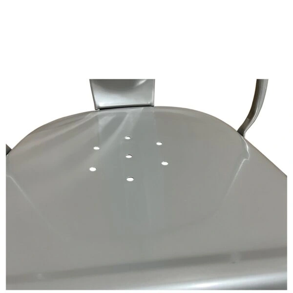 Καρέκλα  Βιομηχανικού Τύπου Vintage TOLIKO Γκρι Μέταλλο 44x49x84cm