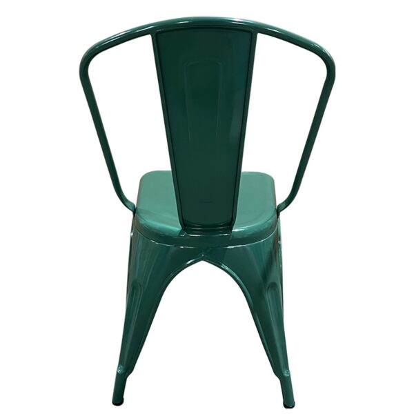 Καρέκλα  Βιομηχανικού Τύπου Vintage TOLIKO Πράσινο Μέταλλο 44x49x84cm