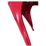 Καρέκλα  Βιομηχανικού Τύπου Vintage TOLIKO Κόκκινο Μέταλλο 44x49x84cm