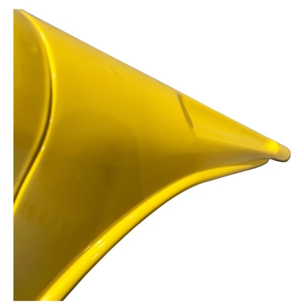 Καρέκλα  Βιομηχανικού Τύπου Vintage TOLIKO Κίτρινο Μέταλλο 44x49x84cm