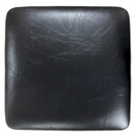 Μαγνητικό Κάθισμα Για Σκαμπό  FERROLI Μαύρο PVC 27x27xcm